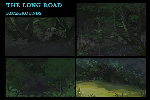 'the long road' backgrounds